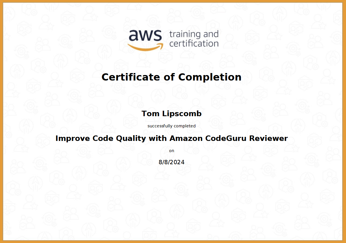 Improve Code Quality with Amazon CodeGuru Reviewer